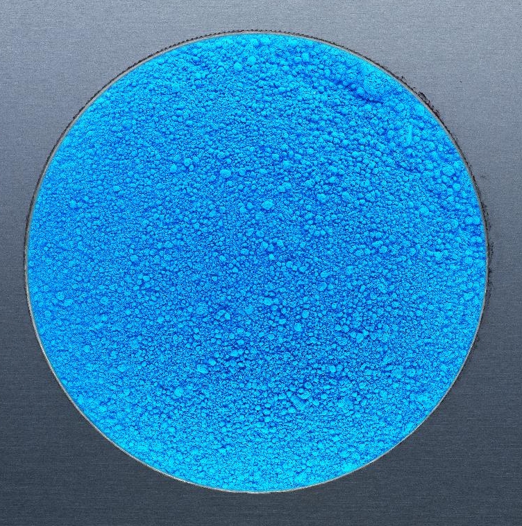 Couleur fluorescente, bleu
